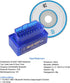 JOYING ELM 327 V2.1 Bluetooth OBD2 Vehicle Diagnostic Tool, ELM327 Car Interface Scanner for Android