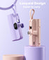 Mini Phone Charger 5500mAh Portable Power Bank, Dual USB-C Ports, LCD LED Display Compatible with iPhone 15/Android
