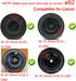 82mm Lens Cap Cover for Nikon Z9 Z7II Z6II Camera Kit NIKKOR Z 24-70mm f/2.8 Lens (2 Pack)