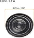 uxcell 0.5W 8 Ohm DIY Magnetic Speaker 27mm Round Shape Replacement Loudspeaker for Building Intercom 4pcs