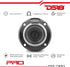 DS18 PRO-TWN4 High Compression Neodymium Super Bullet Tweeter, 1" VC, 280 Max, 140W RMS, 4 Ohms with Built-in Crossover