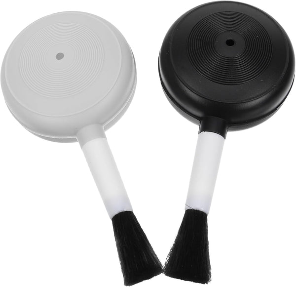 PartyKindom 2pcs Cleaning Blower Brush | Air Dust Blower and Soft Brush for Computer Digital Camera Lens Cleaner
