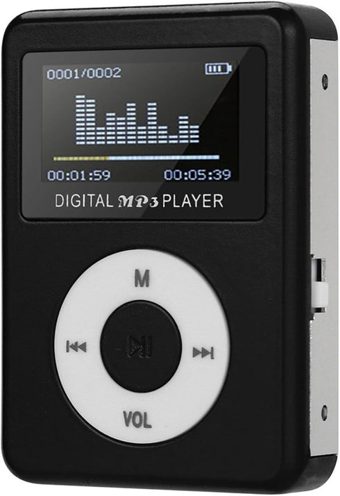Generic Mp3 Mp3 32gb Commuting Portable Players with USB Cable, Mini Player with Memory SD Card, Digital Music Player