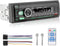 ePathChina Car Audio Bluetooth LCD Single DIN Car Stereo, 12V Car Radio MP3