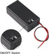 8pcs 9V Battery Holder 9V Battery Holder with Switch 9V Battery Case with Switch 9V Battery Case Holder with Cover Storage Case Holder