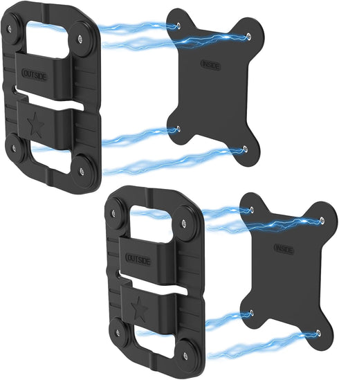 CXVKML Body Cam Magnet Mount,8pcs Magnets Style,Strong Magnet Camera Holder Fit for All
