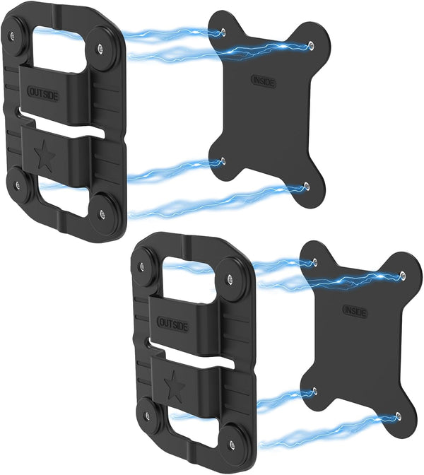 CXVKML Body Cam Magnet Mount,8pcs Magnets Style,Strong Magnet Camera Holder Fit for All
