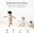 CINMOORE 2.5K 2pack, 4MP 2.4GHz 2-Way Indoor Camera Non-Subscription AI Person/Pet/Cry Detection, Pet/Dog/Cat/Baby