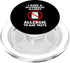 Funny Anti Mayonnaise Design Idea I Have Mayonnaise Allergy Hater PopSockets MagSafe PopGrip for iPhone