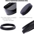 49mm X100V/X100VI (X100VI-Lens Metal Square Lens Hood (with Cap) with Adapter Ring for Fujifilm Camera Accessories