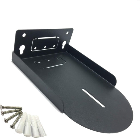 Jingchengmei Portable Electronic Device Mount, Black Wall Mount Bracket for PTZ Cameras, 8 Pounds Capacity