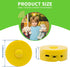 JRGKJCP 16 Minutes Voice Recorder, Record Custom Message for Crafts, Stuffed Bear, Baby Doll, and Pillow (Yellow)