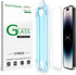 amFilm OneTouch Screen Protector for iPhone 14 Pro Max 6.7" - Dynamic Island Compatible, Full Coverage, Tempered Glass,
