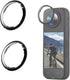 Generic Lens Guard for Insta360 X4, PC Protective Lens Cover, Sticky Dual Lens