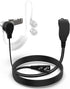 Walkie Talkie Earpiece with Mic, 2 Pin Air Acoustic Tube Surveillance Headset, Compatible with Baofeng, Kenwood, 1 Pack