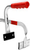 QWORK Battery Carrier, Battery Rack with Pads, Adjustable from 5" to 7", for