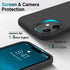 AOTESIER Compatible with iPhone 12 Case and iPhone 12 Pro Case 6.1 inch - Silky Touch Premium Soft Liquid Silicone