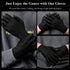 High-Sensitive Gaming Gloves for Touchscreen, Anti-Sweat Breathable Seamless for PUBG Mobile