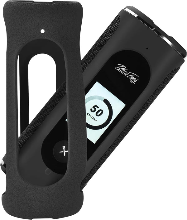 Silicone Cover Case for Blue Tees Golf Player+ GPS Speaker, Black - Replacement Skin Shell Sleeve Bag Accessories
