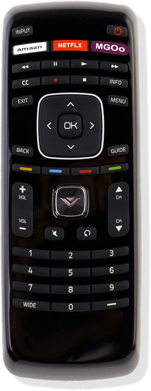 XRT302 Replace Remote for VIZIO Smart LCD LED TV with Dual Side Keyboard, Multiple Models