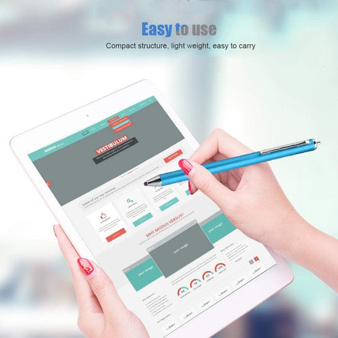 Universal High Sensitivity Stylus Pencil for Samsung Tab, LG, Huawei, Xiaomi Smartphones and Tablet for iPad 2018 (Blue)
