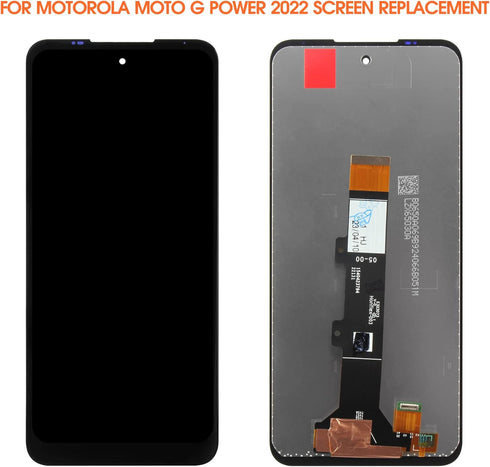 Screen Replacement for Motorola Moto G Power 2022 - Black LCD Touch Display Digitizer Assembly XT2165-5, XT2165DL
