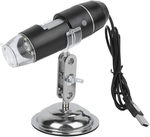 Marhynchus USB Microscope Camera, 0X-500X, Environmental Protection Matte Pattern Induction Dimming Digital Microscope