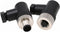 Eonvic M12 8 Pin Male & Female A Code Sensor Aviation Plug, Industrial Circular Connector, Waterproof IP67 Adapter