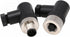 Eonvic M12 8 Pin Male & Female A Code Sensor Aviation Plug, Industrial Circular Connector, Waterproof IP67 Adapter