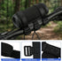 Lixternum Portable Speaker Mount for Bike, Waterproof Hook and Loop Fastener Strap Holder, Adjustable Strap Bike