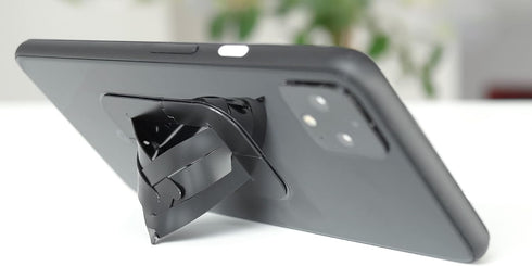 IPPINKA goBelt Ultra-Thin Smartphone Grip Holder with Stand Function, 1mm Thick - Black