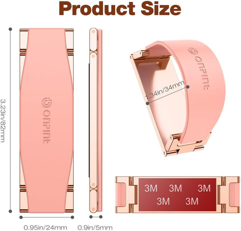 WeLoveCase 3.23 Inch, 2 1, Phone Grip Finger Ring Holder Phone Slim Finger Ring Holder Kickstand in Compatible
