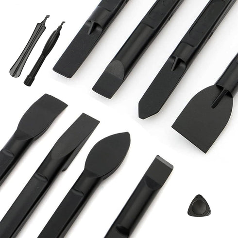 15 Pcs Antistatic Spudger Plastic Opening Pry Tool Set for Touch Screen or Case Cleaning Scraper Prying Tool for Laptop
