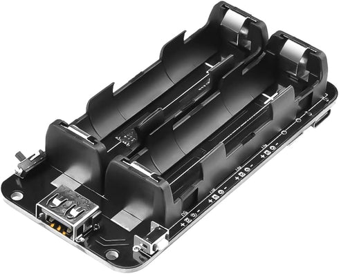 diymore 1865O Battery Holder Double Li-ion V8 Battery Shield Micro USB 5V/3A 3V/1A