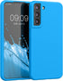 kwmobile Case for Samsung Galaxy S22 Plus - TPU Silicone Phone Cover with Soft Finish in Radiant Blue