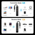 UGREEN Airplane Bluetooth 5.2 Transmitter Adapter for AirPods or Headphones, 2-in-1 Wireless Bluetooth 3.5mm Aux for