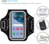 JEMACHE Armband for Samsung Galaxy S25 S24 S23 S22 S21 Ultra/Plus/FE, Gym Running Workouts Arm Band, Black.