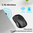 ACOZYKITTEN 2400 2.4Ghz 6 11/10/7 Wireless Mouse Ergonomic, Side Buttons Mouse, DPI, Silent and Anti Slip Roller