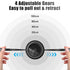 HianDier 3FT USB C to Lightning Cable, Retractable 27W Fast Charging Data Sync Cord for iPhone 14/13/12/11 Series