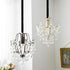 2 39.4 inches NICENEEDED PCS Chandelier Fabric Cord Cover, Black Chandelier Chain CoverChain Cable Sleeve, Velvet Cloth