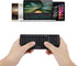 Touch Keyboard, Portable Mini Thin USB Rechargeable Touchpad Keyboard with Backlit for Various Devices
