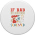 Funny Father's Day If Dad Can't Fix It Humor PopSockets Standard PopGrip