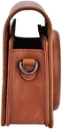 PU Leather Camera Bag with Shoulder Strap for Fujifilm Instax SQ6 (Brown) Protective Case