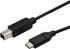 StarTech.com USB2CB3M USB C to USB B Printer Cable , 10' /