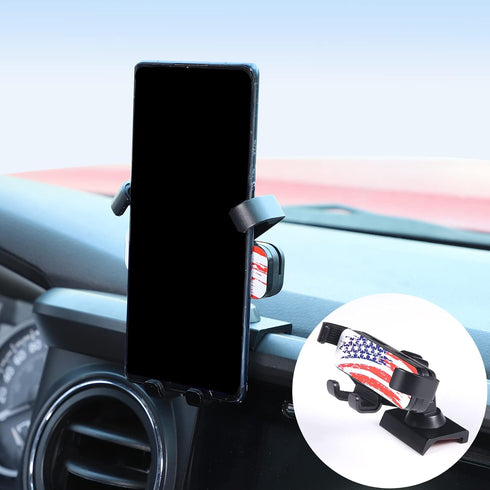 Lcojicep Car Phone Holder Compatible with Tacoma 2015-2023, Cell Phone Mount for All Mobile Phones (Style F)