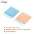MECCANIXITY Copper Sheet Shim Heatsink Pad 0.3mm Thickness with Thermal Conductive Adhesive Tape for GPU CPU Cooling, 5