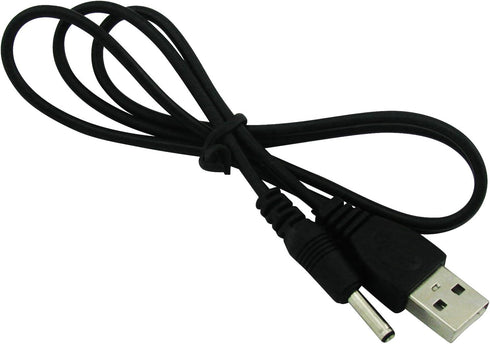 USB Cable to 3.5mm Barrel Jack, 5V DC