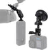 PellKing Dash GoPro Mount Rear View Mirror Holder Suction Cup Kit for Insta360 X4/X3, One R, Rs, GoPro 11/10/9/8/7/6/5