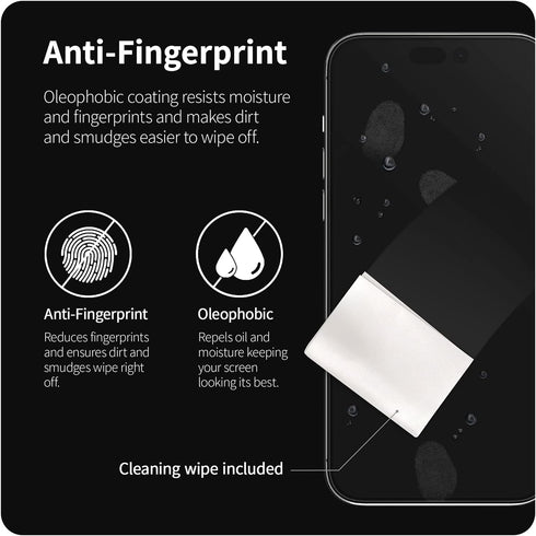 PATCHWORKS ITG Pro Plus Designed for iPhone 14 Pro (6.1 inch) (2022) Crystal Clear Screen Protector Case Friendly Tempered Asahi Glass from Japan 9H Hardness HD Bubble Free Scratch Resistant