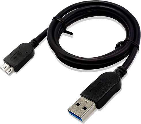(2 Pack) Micro-B USB 3.0 Data SYNC Cable for Nikon D800 D800E D810 & Canon 5DS 7D Mark II